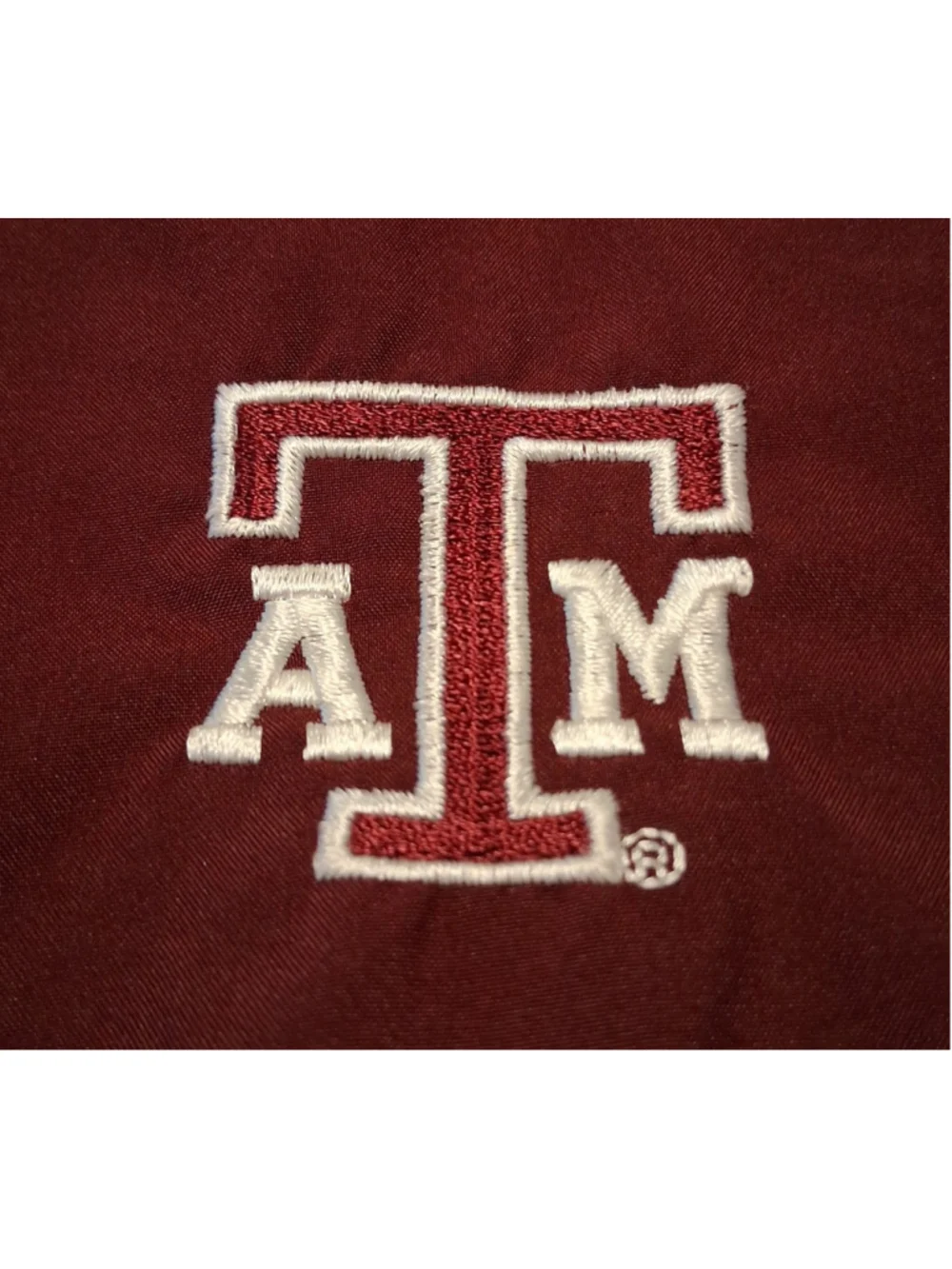 Vintage Texas A&M Aggies Men's Large 1/4 Zip Windbreaker NCAA Jacket Crable